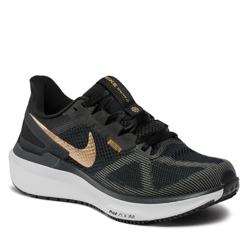Nike Air Zoom Structure 25 DJ7884 003 Black Metallic Gold White evzuttya .ua