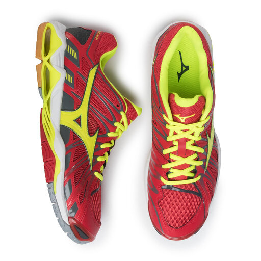Fitnessschuhe Mizuno Wave Tornado X2 V1GA181201 Rot eschuhe