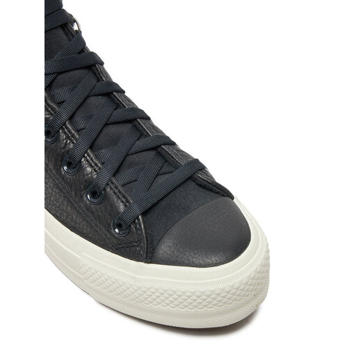Sneakers aus Stoff Converse Chuck Taylor All Star Lift Platform Water Repellent Leather A08312C Schwarz eschuhe