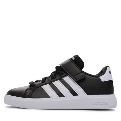 Adidas grand court black cheap