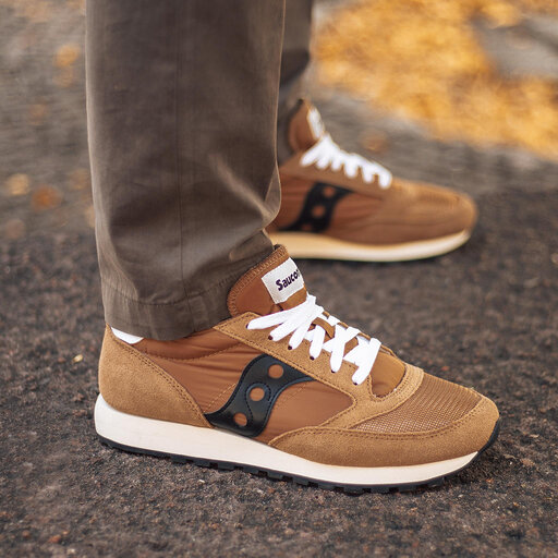 c Saucony Jazz Original Vintage S70368 47 Brown Black