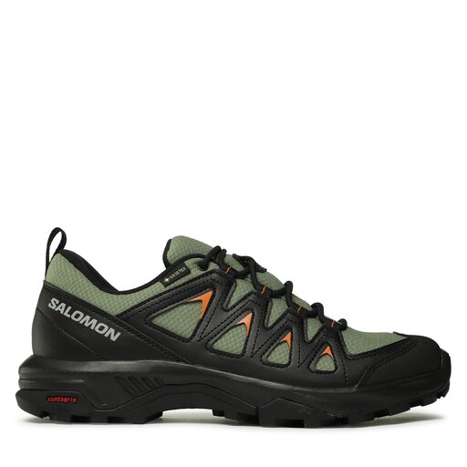 Scarpe da trekking Salomon X Braze GORE TEX L47180600 Verde escarpe
