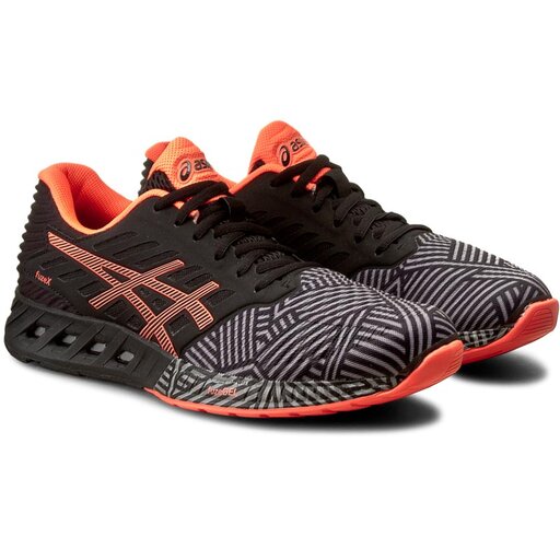 Chaussures Asics FuzeX T6K8N Aluminium Flash Coral Black 9606