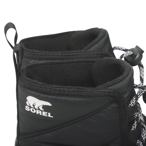 Schneeschuhe Sorel Youth Whitney II Short Lace Up NC3903 010 Schwarz eschuhe