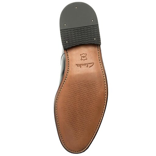 P buty Clarks Ellis Vincent 261273807 Black Leather eobuwie .pl