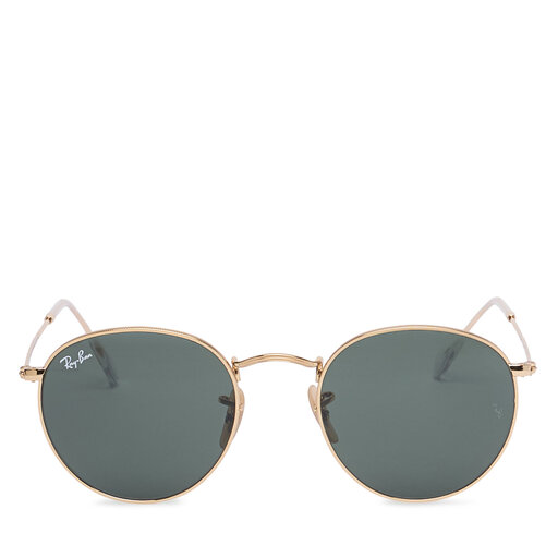 Сонцезахисні окуляри Ray-Ban Round Metal 0RB3447 001 Золотий
