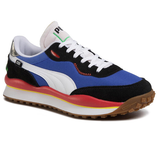 Laisvalaikio batai Puma Style Rider Play On 371150 01 Daz Blue/P/Black/Hgh  Rsk Red • Www.eavalyne.lt