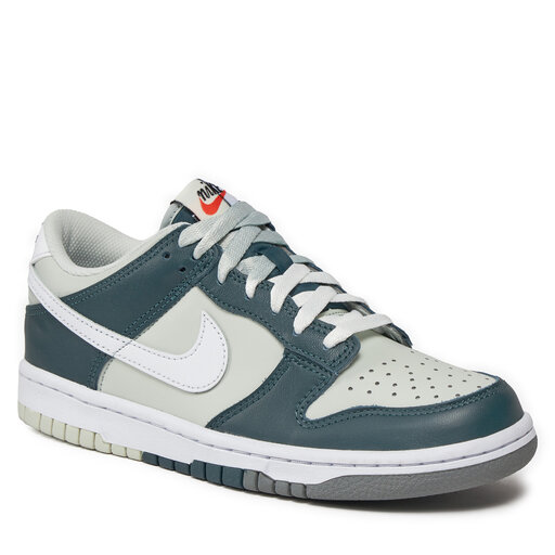 有名なブランド (GS) Low Dunk Nike Sneakersy FB9109 eobuwie.com.pl | Zielony 300 靴