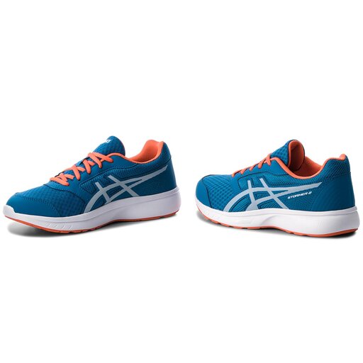 Laufschuhe Asics Stormer 2 T843N Blau eschuhe
