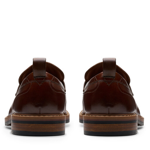Мокасини Clarks Aldwin Step 26178430 Коричневий | evzuttya.com.ua