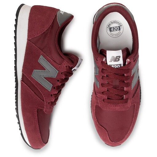 Sneakers New Balance U420BUG Bordeaux chaussures