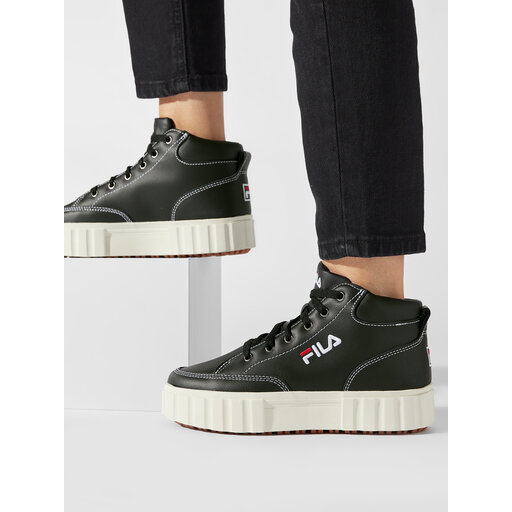 Fila sandblast black clearance