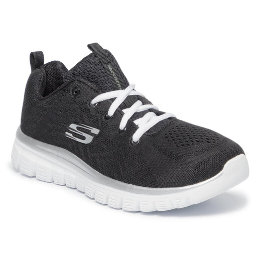 Παπούτσια Skechers Get Connected 12615/BKW Black/White
