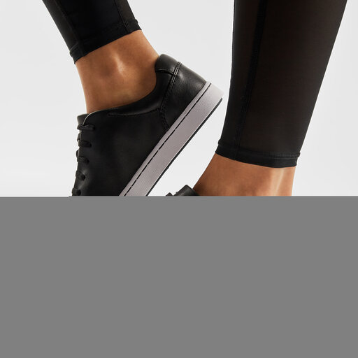 Clarks Women's Pawley Springs Sneakers | Leather & Suede Casual Shoes With Ortholite Footbed - View #9