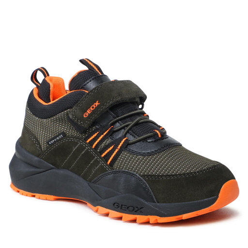 Sneakers Geox J Heevok B.B Abx 0FU22 C3348 M Military/Fluo Orange Www.zapatos.es