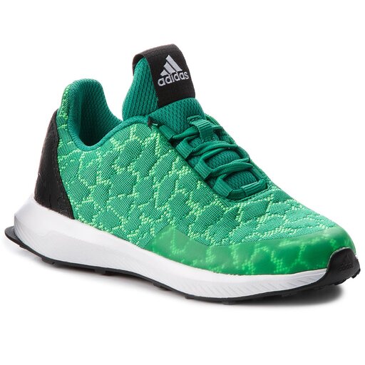 Schuhe adidas RapidaRun Avengers K AH2438 Bgreen Sholim Cblack