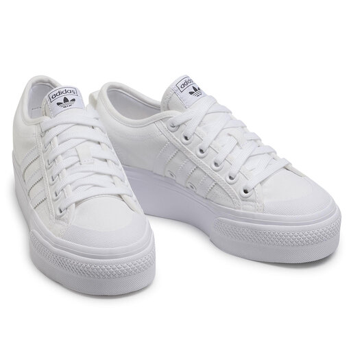 Obuća adidas Nizza Platform W FV5322 Ftwwht/Ftwwht/Ftwwht | ecipele.hr