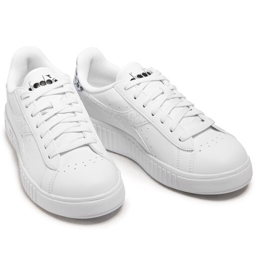 Laisvalaikio batai Diadora Game P Step Animalier 101.177332 01 C9323  White/Lilac Hint • Www.eavalyne.lt