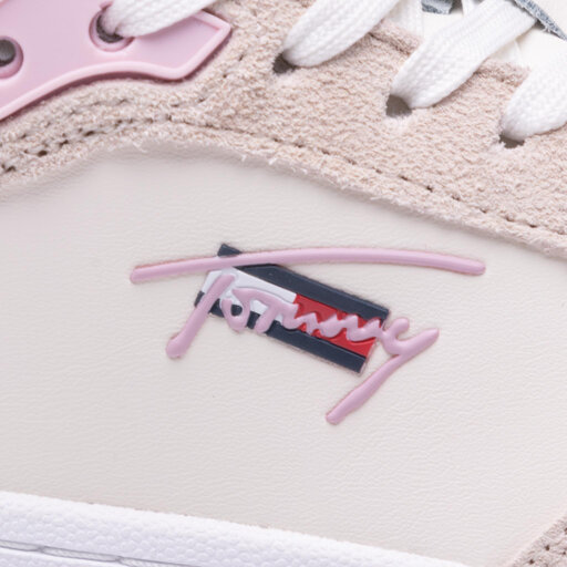 Sneakersy Tommy Hilfiger Iconic Flatform EN0EN01421 Ivory YBI |  eobuwie.com.pl