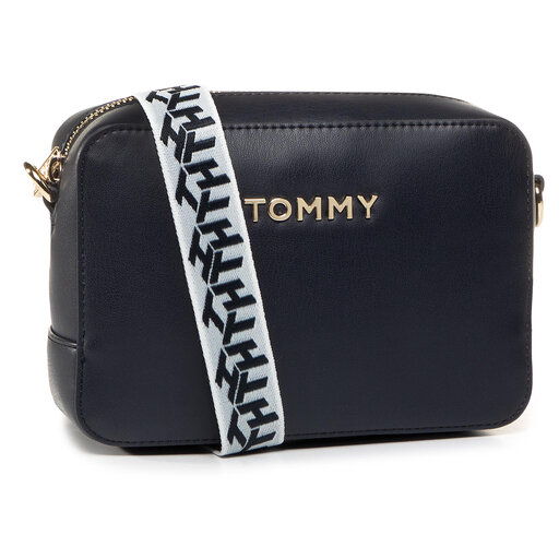 iconic tommy camera bag black