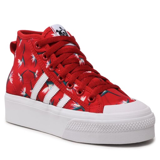 Sneakers adidas Nizza Platform Mid Tm W GY9561 Rot eschuhe