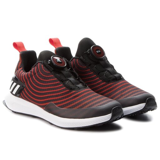 Buty adidas RapidaRun Uncaged Boa K AH2613 Cblack Ftwwht