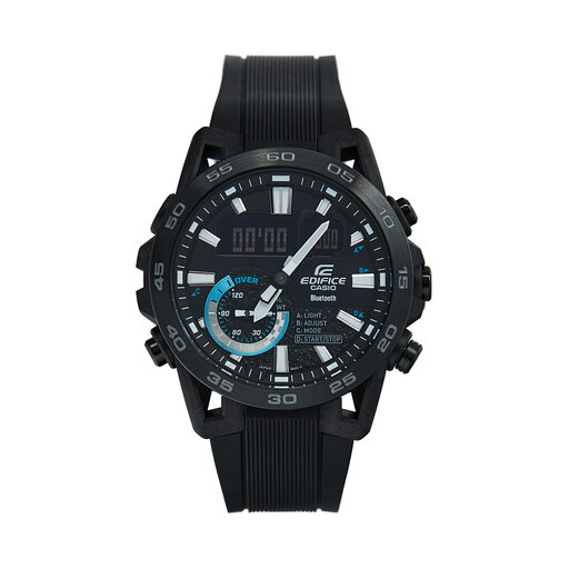 Uhr Casio Edifice Sospensione ECB 40PB 1AEF Schwarz eschuhe