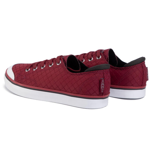 Trampki Keen Elsa III Sneaker 1021932 Merlot Star White eobuwie