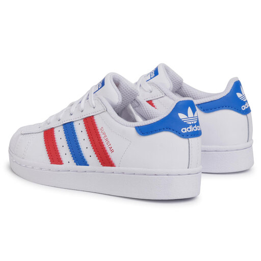 Παπούτσια adidas Superstar C FW5850 Ftwwht/Blue/Scarle • Www.epapoutsia.gr