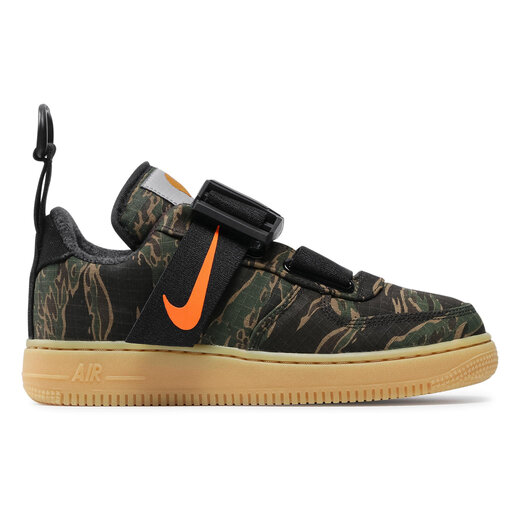 Batai Nike Air Force 1 Ut Low Prm Wip AV4112 300 Camo Green/Total Orange •  Www.eavalyne.lt
