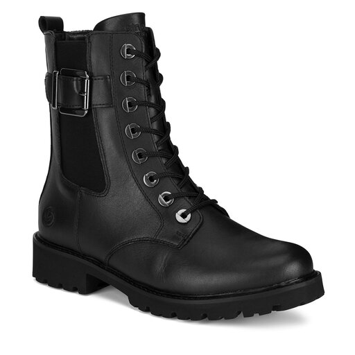 Schnürschuhe Remonte D8668-00 Schwarz