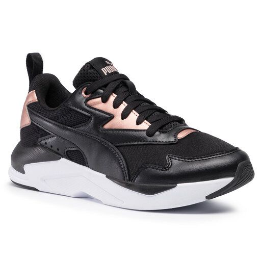 Puma X Ray Lite Metallic Sneakersy Puma X-Ray Lite Wmn's Metallic 374737 01  Czarny