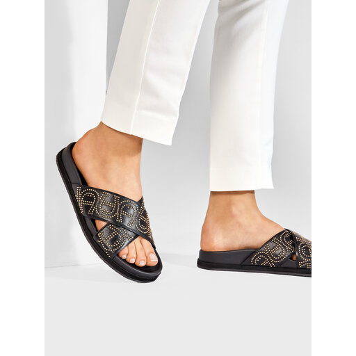 Pantoletten Aigner Emma 3A 1211270 Schwarz