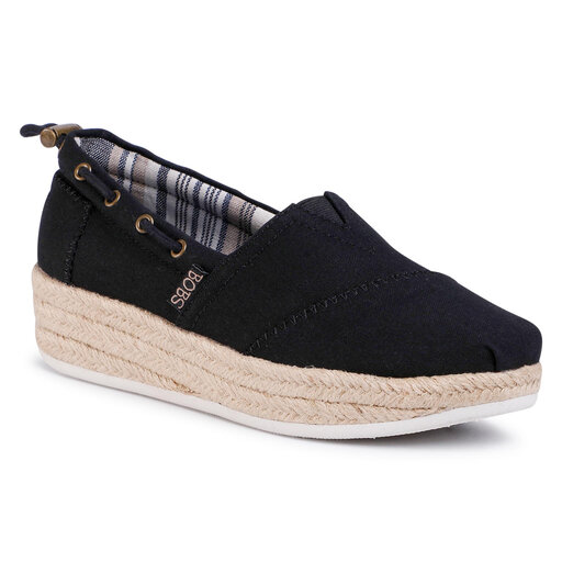 Espadrilles Skechers BOBS Yacht Master 113075 BLK Schwarz