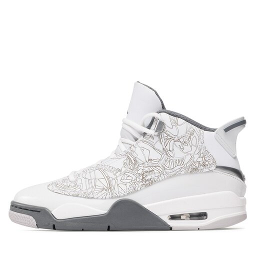 Nike Air Jordan Dub Zero 311046 107 White Cool Grey
