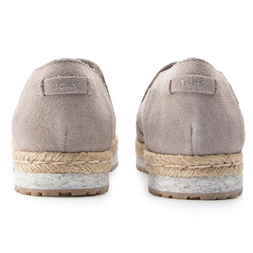 Drizzle grey suede women's palma espadrilles hot sale