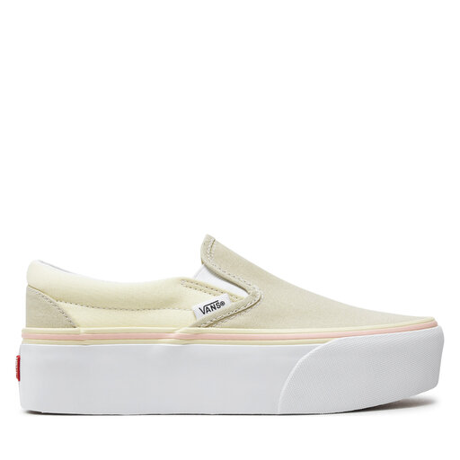 Tenisowki Vans Classic Slip On Stackform VN000CN14481 Be owy eobuwie .pl