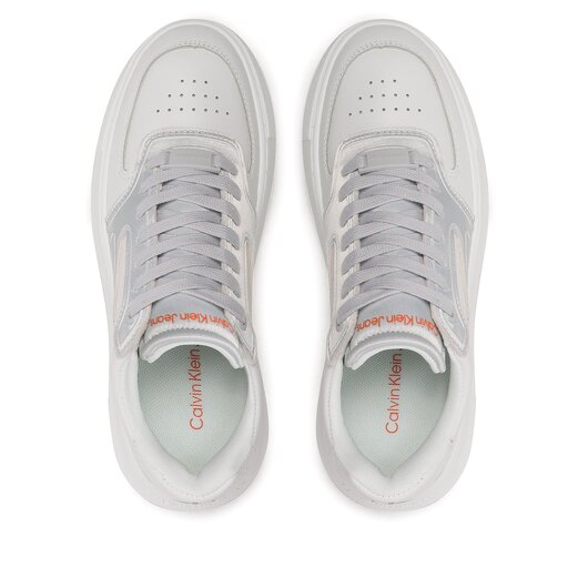 Sneakers Calvin Klein Jeans Chunky Cupsole Satin Wn YW0YW00923 Weiß |  eschuhe.de