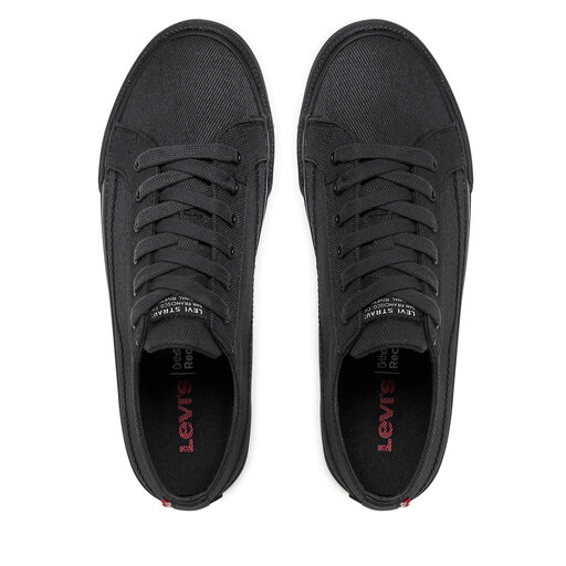 Sneakers aus Stoff Levi s 234192 634 559 Schwarz eschuhe