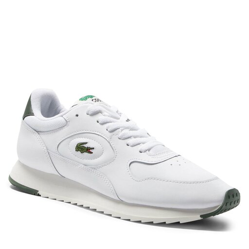 Lacoste lace best sale up sneakers
