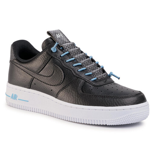 embarazada tono familia Zapatos Nike Air Force 1 '07 Lx 898889 015 Black/Black/Light Blue/Black •  Www.zapatos.es