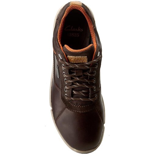 paquete Brillante Fuera de borda Zapatos Clarks Triman Lo Gtx 261193797 Dark Brown Leather • Www.zapatos.es