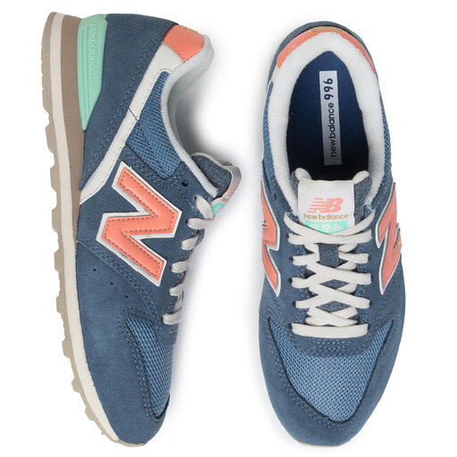 Sneakers New Balance WL996COM Blau