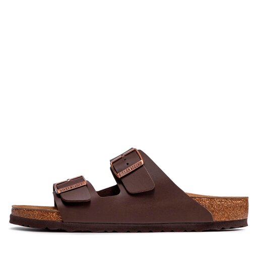 Klapki Birkenstock Arizona 0051701 Dark Brown