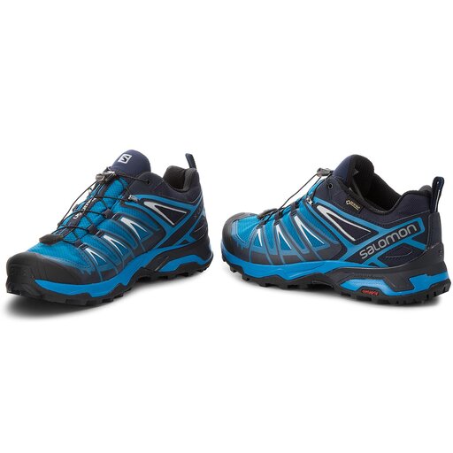 Botas de trekking Salomon X 3 Gtx GORE-TEX 404676 3O W0 Mykonos Blue/Indigo Bunting/Pearl Blue • Www.zapatos.es