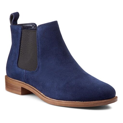 Clarks Taylor Shine 261128604 Navy Suede evzuttya .ua