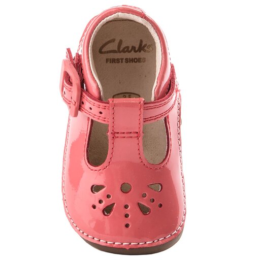 Clarks little outlet weave pink