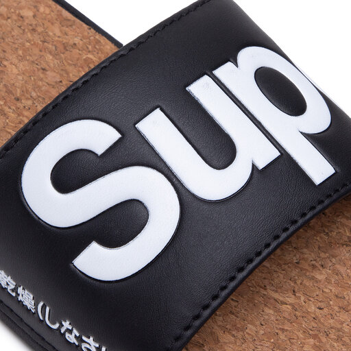 Ciabatte Superdry Cork Crewe Slide MF310130A Nero