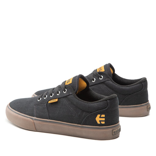 Etnies barge ls black gum discount