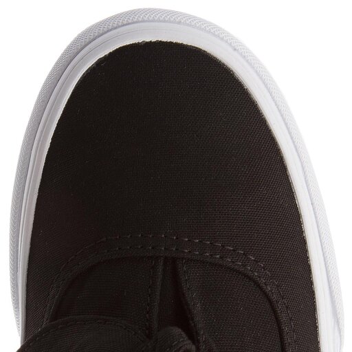 vans canvas authentic knotted black